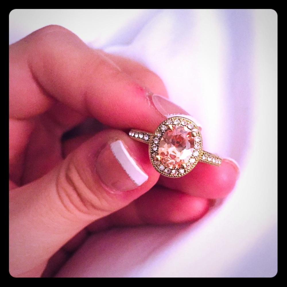 Belk peach accent ring! 💕